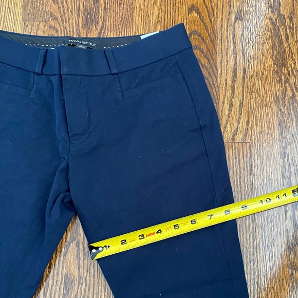 NWOT Banana Republic Sloan Pant - Navy Blue - Sz 0P** - Picture 7 of 12